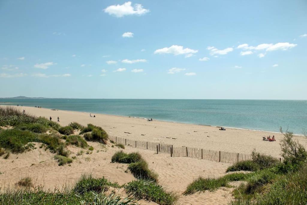 Villa T2 Cabine 500M De La Plage Portiragnes Bagian luar foto